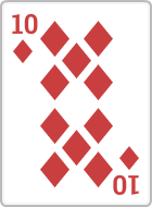 10 of Diamonds
